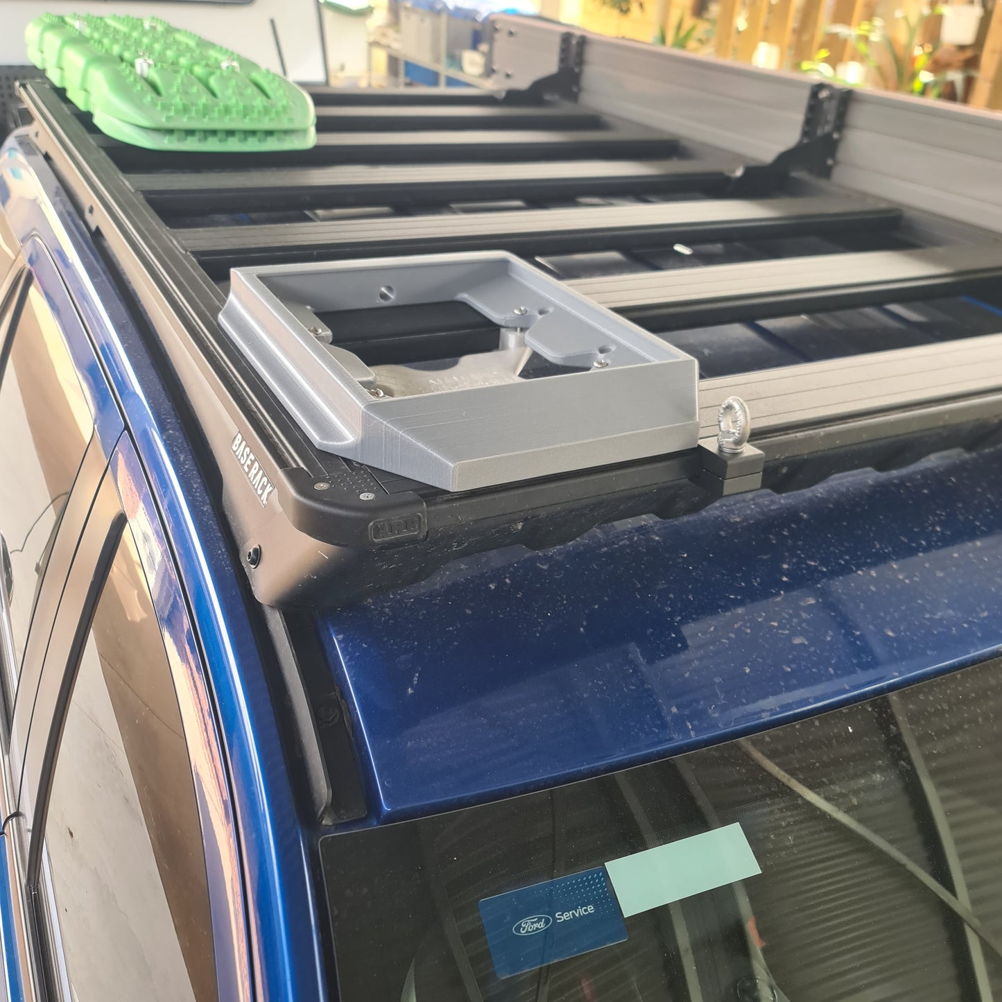 Starlink Mini 4WD Flat Rack Mount for ARB Base Rack, Rhino Pioneer Rack and XTM flat racks.