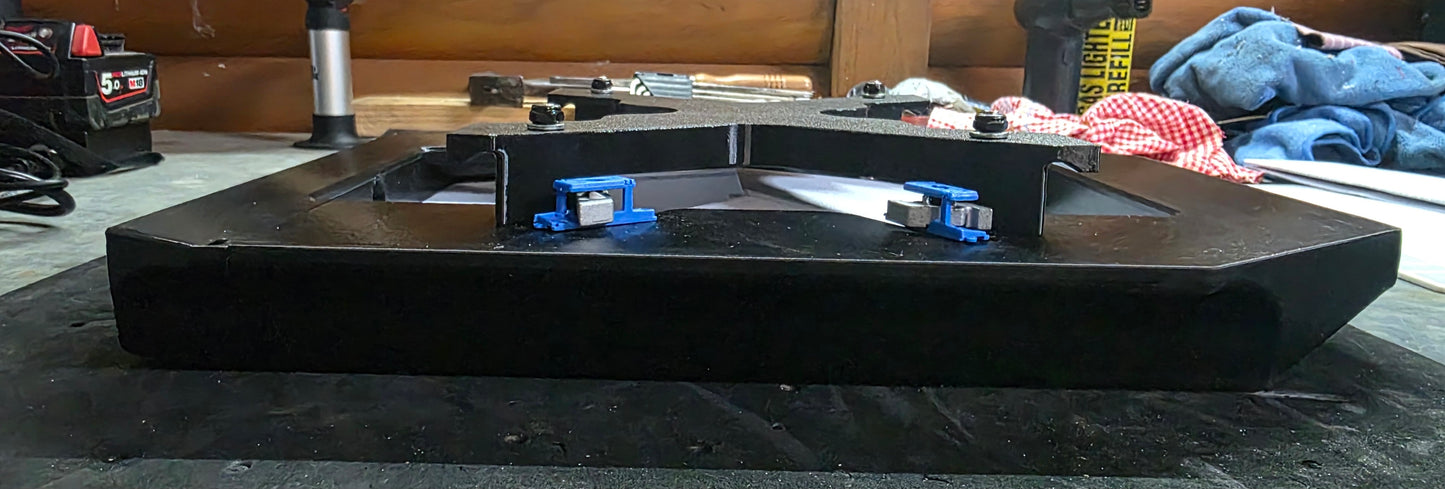 Starlink Mini 4WD Flat Rack Mount for ARB Base Rack, Rhino Pioneer Rack and XTM flat racks.