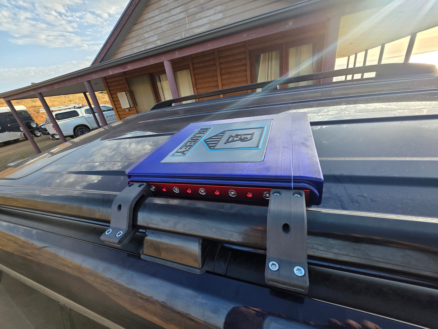 Toyota 300 Series Mount with Custom Carbon Fibre Composite Brackets